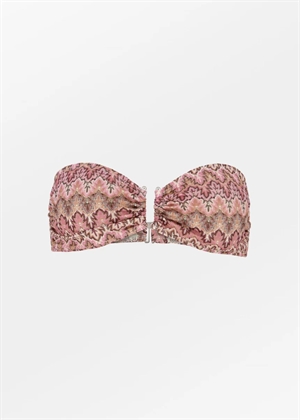Amber bandeau bikini top Dusty Rose Becksøndergaard 